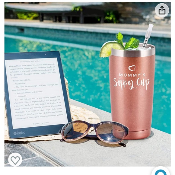 Mommy's Sippy Cup Travel Tumbler with Lids NWT - Picture 4 of 8